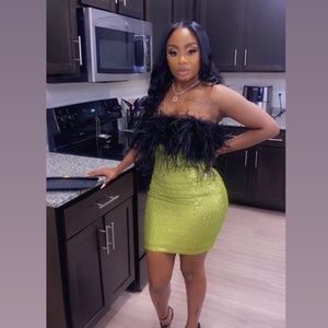 Sexy Sequin Tube Dress